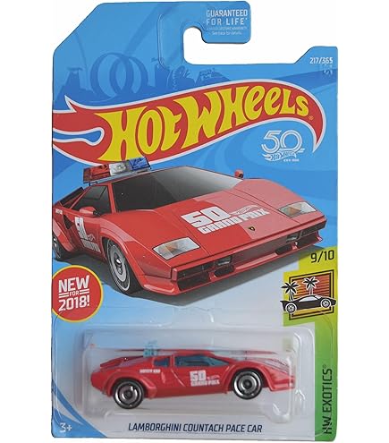 Amazon.com: Hot Wheels 25th Anniversary Lamborghini Countach
